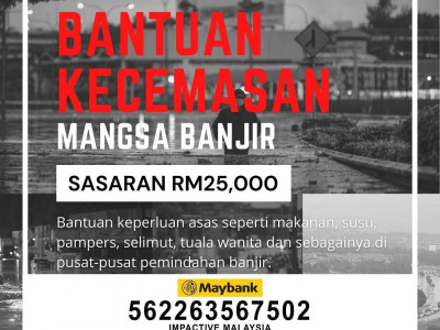 IMPACTIVE MALAYSIA: Bantuan Kecemasan Mangsa Banjir