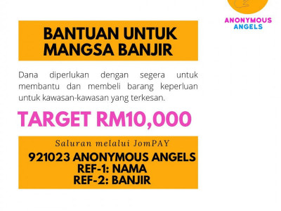 ANONYMOUS ANGELS: Bantuan Untuk Mangsa Banjir